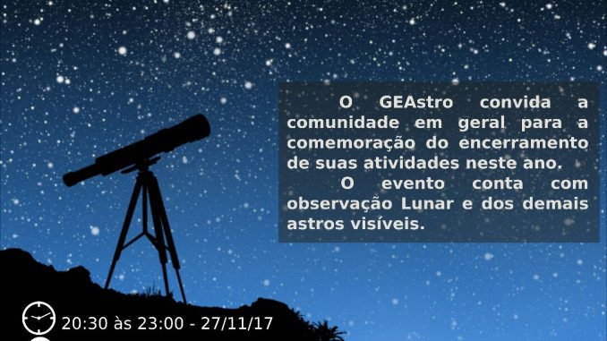 divulgação observação